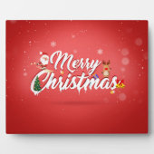 Plaque Photo Merry christmas (Devant)