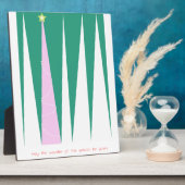 Plaque Photo Merveilleuse de la saison Arbre de Noël (Côté)