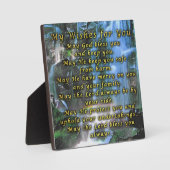 Plaque Photo Mes Vœux Pour Vous (Recto)