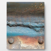 Plaque Photo Métal oxydé (Devant)