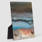 Plaque Photo Métal oxydé (Côté)