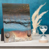 Plaque Photo Métal oxydé (Côté)