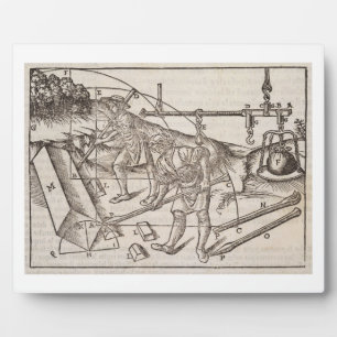 Plaque Photo Méthodes de déplacement des blocs de pierre, de 'D