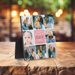 Plaque Photo Mignon 'Mommy & Me' Photo Collage 1ère Fête des Mè<br><div class="desc">Créez votre propre Plaque photo 'Mommy & Me'. Design dispose de 8 images carrés insta tendance de votre choix, le texte mignon 'Maman & Me' avec deux petits coeurs - Happy First Mother's Day! un 'with love' dans élégant script de calligraphie et un nom de qui il est. Un beau...</div>