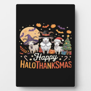 Plaque Photo Mignonne Flamant rose Thanksgiving Je ne suis pas