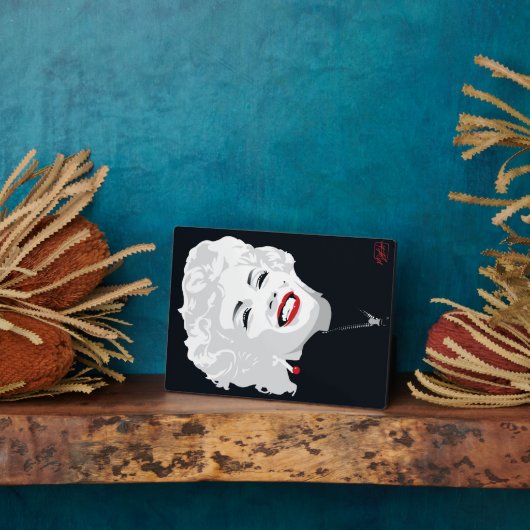 Plaque Photo Miki Marilyn (Côté)