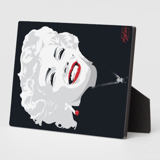 Plaque Photo Miki Marilyn (Côté)