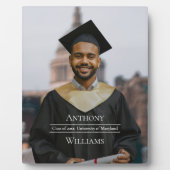 Plaque Photo Minimalist Graduation Keepsake Photo (Devant)