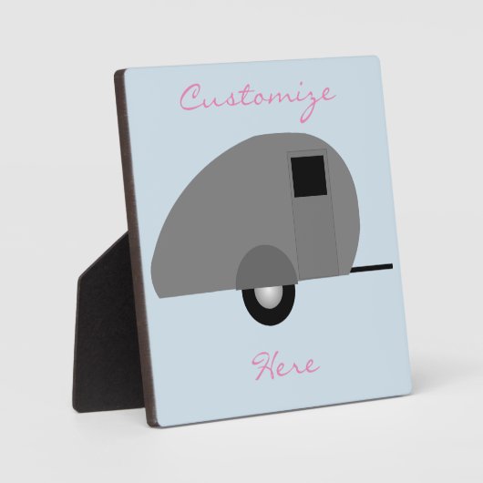 Plaque Photo Minuscule remorque Teardrop Thunder_Cove (Recto)