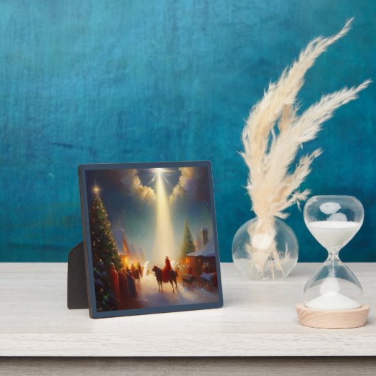 Plaque Photo Miracle de Noël 4 (Insitu)