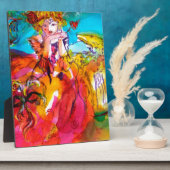 Plaque Photo MIRANDOLINA / Masques de Carnaval vénitien (Côté)