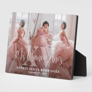 Plaque Photo Mis XV Años Quinceañera 3 Collage Photo Anniversai