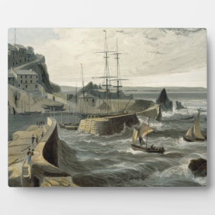 Plaque Photo Mivagissey, Cornouailles, from Volume VIII of 'A V