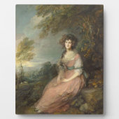 Plaque Photo Mme Richard Brinsley Sheridan, 1785-1787 (Devant)