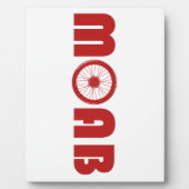 Plaque Photo Moab (Roue à vélo) (Devant)