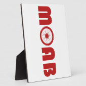 Plaque Photo Moab (Roue à vélo) (Côté)