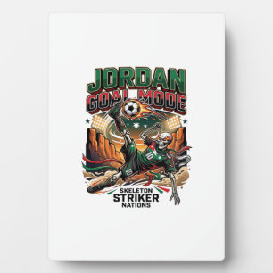 Plaque Photo Mode Jordan Objectif Squelette Buteur Nations Dyna