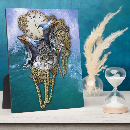 Plaque Photo Mode Steampunk (Côté)