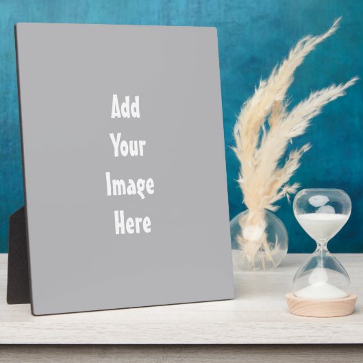 Plaque Photo modèle (Côté)