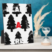 Plaque Photo Modèle de plantation d'un arbre (Côté)