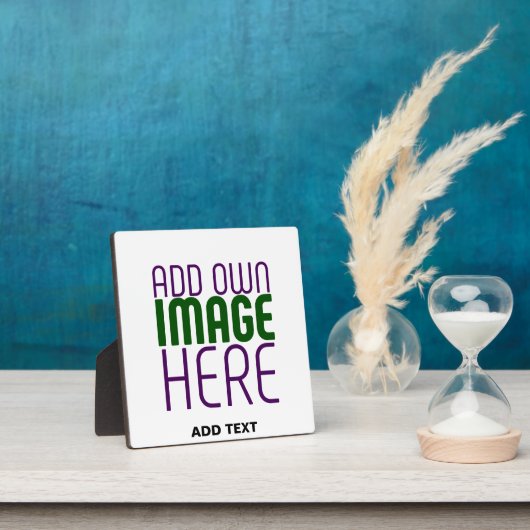 PLAQUE PHOTO MODÈLE DE TEXTE D'IMAGE BLANCHE SIMPLE MODERNE (Insitu)