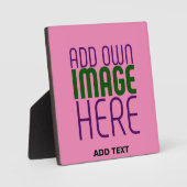 PLAQUE PHOTO MODÈLE DE TEXTE D'IMAGE CHAUD MODERNE ÉDITABLE (Recto)