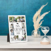 Plaque Photo Modern 9 Photo Collage GRAD Keepsaké Cadeau (Côté)