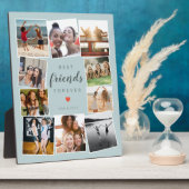Plaque Photo Modern Best Friends Forever Photo Collage Bff Best (Côté)
