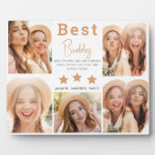 Plaque Photo Modern Best Friends Grille Photo Keepsaké Cadeau (Devant)