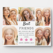 Plaque Photo Modern Best Friends Grille Photo Keepsaké Cadeau (Devant)