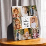 Plaque Photo Modern Love You Grand-mère Grand-père Instagram Ph<br><div class="desc">The Modern Love You Grandma Grandpa Instagram Photo Plaque est une façon sincère et contemporaine de montrer votre appréciation pour vos grands-parents. Cette plaque élégante comporte un collage photo élégant inspiré d'Instagram, vous permettant de télécharger des moments chéris avec Grand-mère et Grand-père. Avec le message d'amour "Aimez-vous grand-mère et grand-père"...</div>