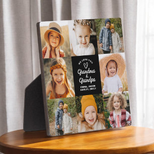 Plaque Photo Modern Love You Grand-mère Grand-père Instagram Ph