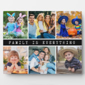 Plaque Photo Moderne 6 Photo Collage Famille Tout Citer (Devant)
