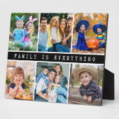 Plaque Photo Moderne 6 Photo Collage Famille Tout Citer (Côté)