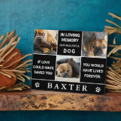 Plaque Photo Moderne souvenir de compagnie à collage photo Inst (Côté)