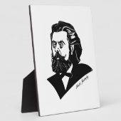 Plaque Photo Modeste Mussorgsky (Côté)