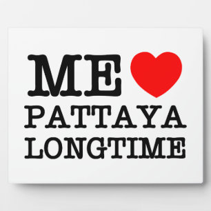 PLAQUE PHOTO MOI AIME PATTAYA LONGTIME