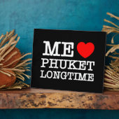 PLAQUE PHOTO MOI LOVE PHUKET LONGTEMPS (Côté)