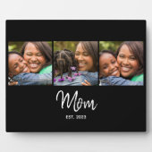 Plaque Photo Mom Established Script Black 3 Photo  (Devant)