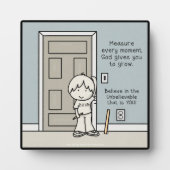 Plaque Photo Moments mesurables (Devant)