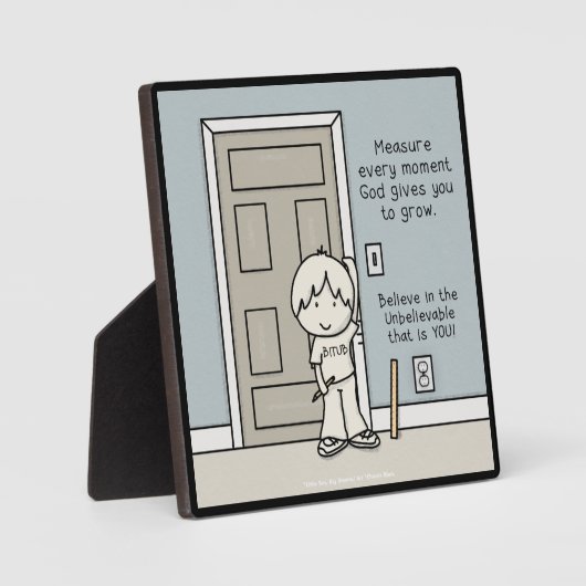 Plaque Photo Moments mesurables (Recto)