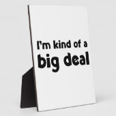 Plaque Photo Mon enfant ou un big deal (Côté)