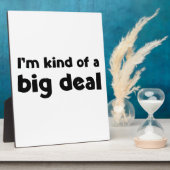 Plaque Photo Mon enfant ou un big deal (Côté)