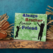 PLAQUE PHOTO MON FRÈRE (Côté)