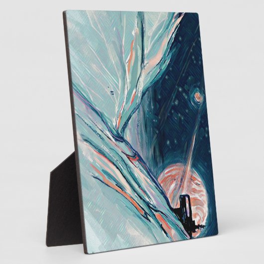 Plaque Photo Mon futur chez soi dans l'espace (Côté)