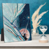 Plaque Photo Mon futur chez soi dans l'espace (Côté)