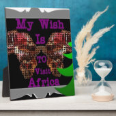 Plaque Photo Mon souhait (Côté)