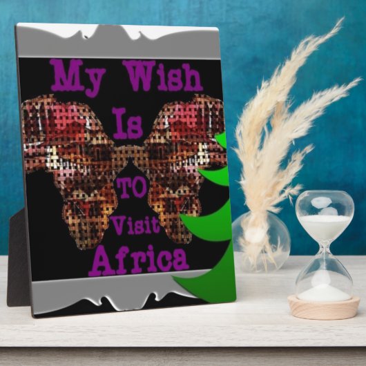 Plaque Photo Mon souhait (Côté)