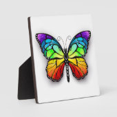 Plaque Photo Monarque papillon arc-en-ciel (Recto)