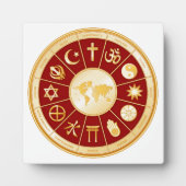 Plaque Photo Monde de la foi (Devant)